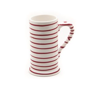 Bierpul – Gevlamd rood – 0,5 ltr