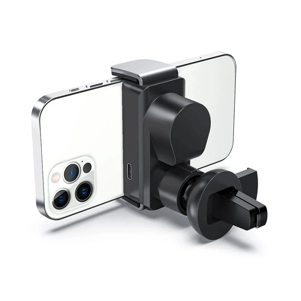 Geavanceerde Elektrische Auto Telefoonhouder met Infraroodsensor - Geschikt voor Telefoons van 68-90 mm Breed - Afbeelding 2