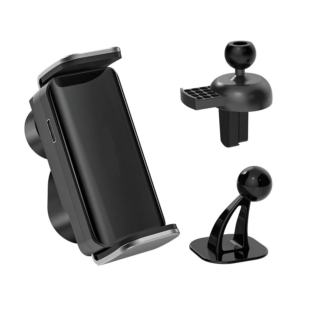 Geavanceerde Elektrische Auto Telefoonhouder met Infraroodsensor - Geschikt voor Telefoons van 68-90 mm Breed - Afbeelding 3