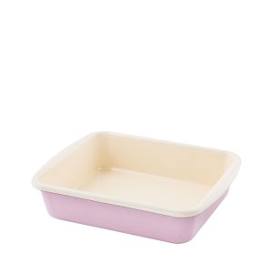 Riess – Ovenschaal mini – roze – 24,2 x 20 cm