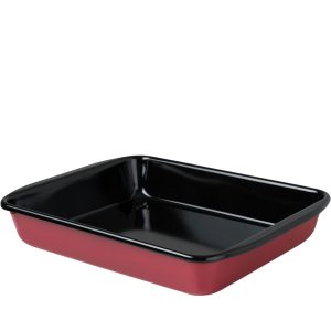 Riess – Ovenschaal – rechthoek – rood – 32,8 x 41,7 cm