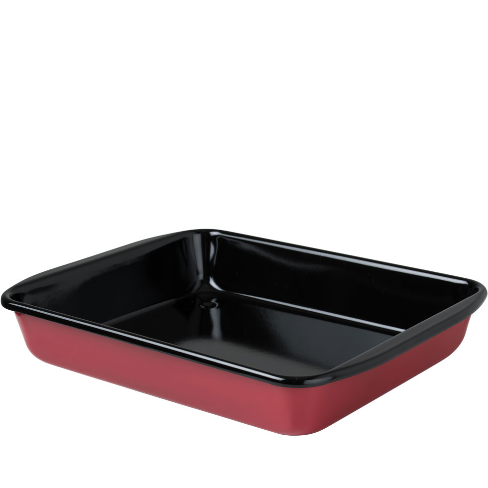 Riess – Ovenschaal – rechthoek – rood – 32,8 x 41,7 cm - Afbeelding 2