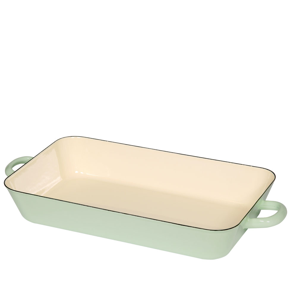 Riess – Braadpan – lichtgroen – 37 x 22 cm - Afbeelding 2