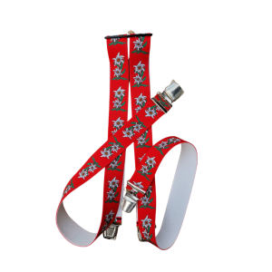 Hosenträger Alpenwelt – rood