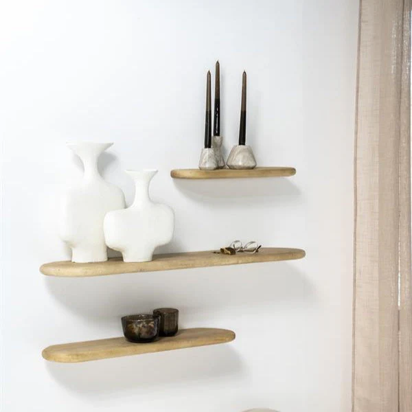 Wand decoratie Kiera | Naturel Hout - Afbeelding 2