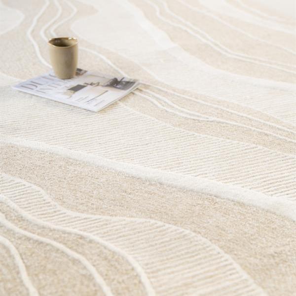 Vloerkleed Soil | Beige - Afbeelding 6