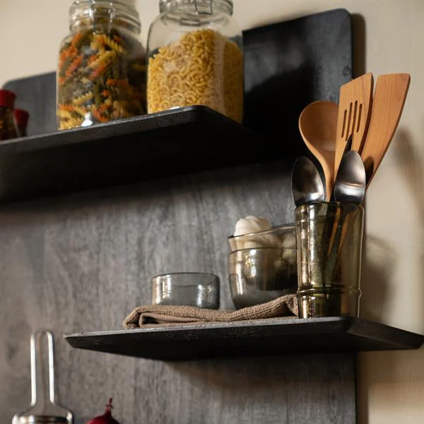 Wanddecoratie Seco | Bruin Mangohout - Afbeelding 4