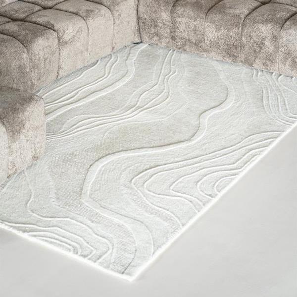 Vloerkleed Soil | Wit 100% Wol - Afbeelding 6