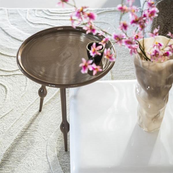 Bijzettafel Birdy | Bruin Aluminium - Afbeelding 8