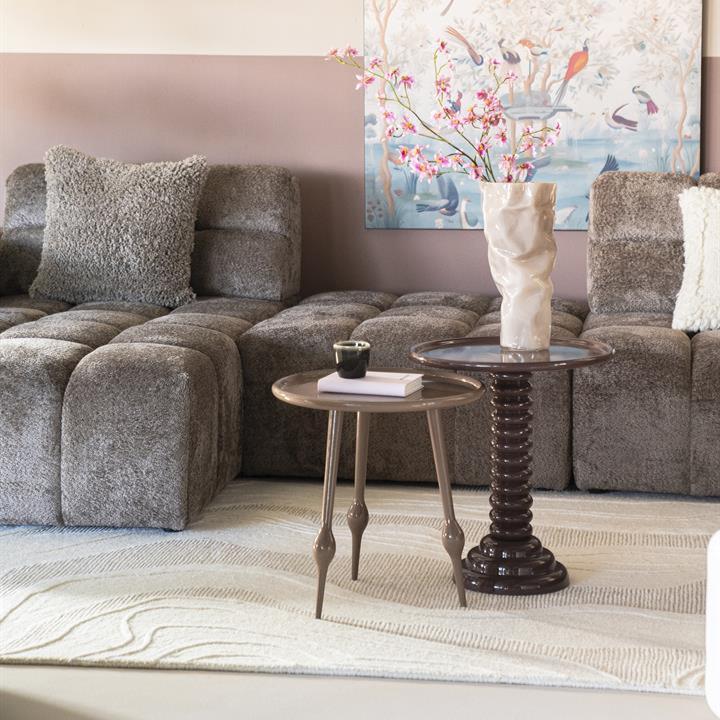 Bijzettafel Basco | Bruin Aluminium - Afbeelding 5