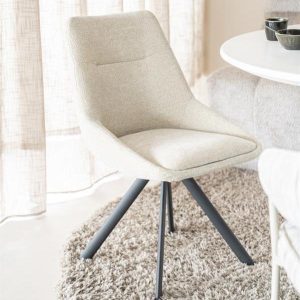 Eetkamerstoel Bliss | Beige Stof