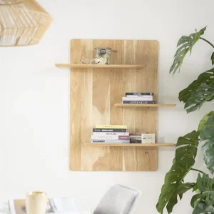 Wanddecoratie Seco | Naturel Acaciahout