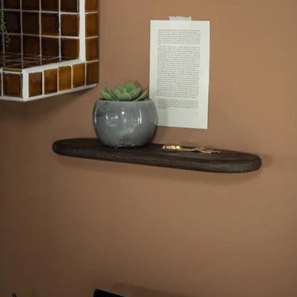 Wand decoratie Kiera | Bruin Hout - Afbeelding 2