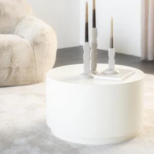 Salontafel Mesita | Beige Metaal