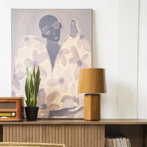 Tafellamp Dixon | Bruin Metaal