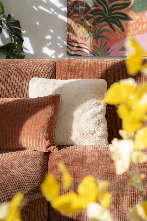 By-Boo Kussen Mosa -Beige - Afbeelding 3