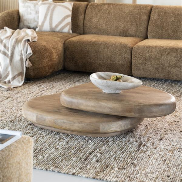 Salontafel Kabo | Licht Bruin Mangohout