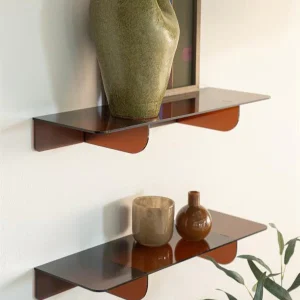 Wand decoratie Hera | Bruin Acryl