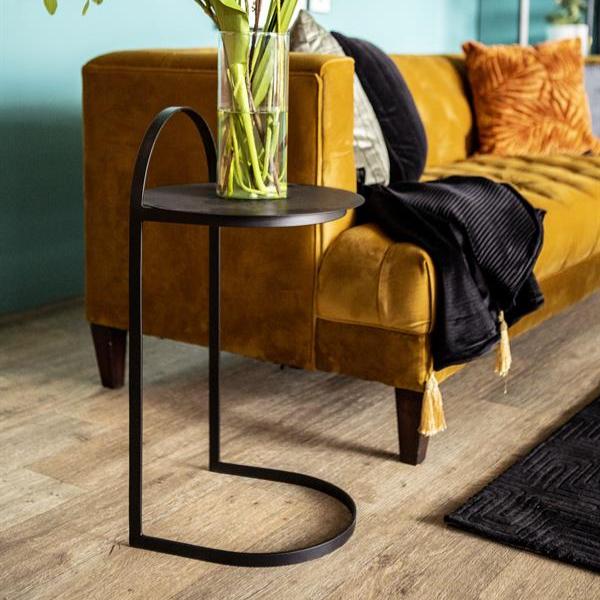 Bijzettafel Garcon | Zwart Metaal - Afbeelding 2