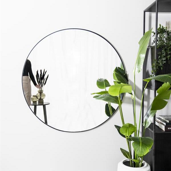 Spiegel Immense | Zwart Glas - Afbeelding 2