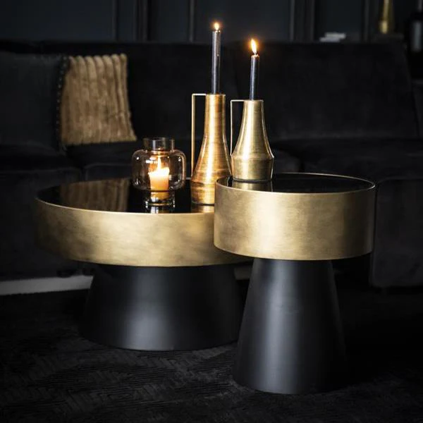 Salontafel Bunga | Grijs Metaal - Afbeelding 2