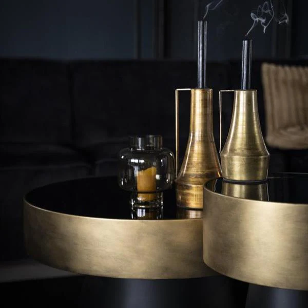 Bijzettafel Bunga | Grijs Metaal - Afbeelding 4