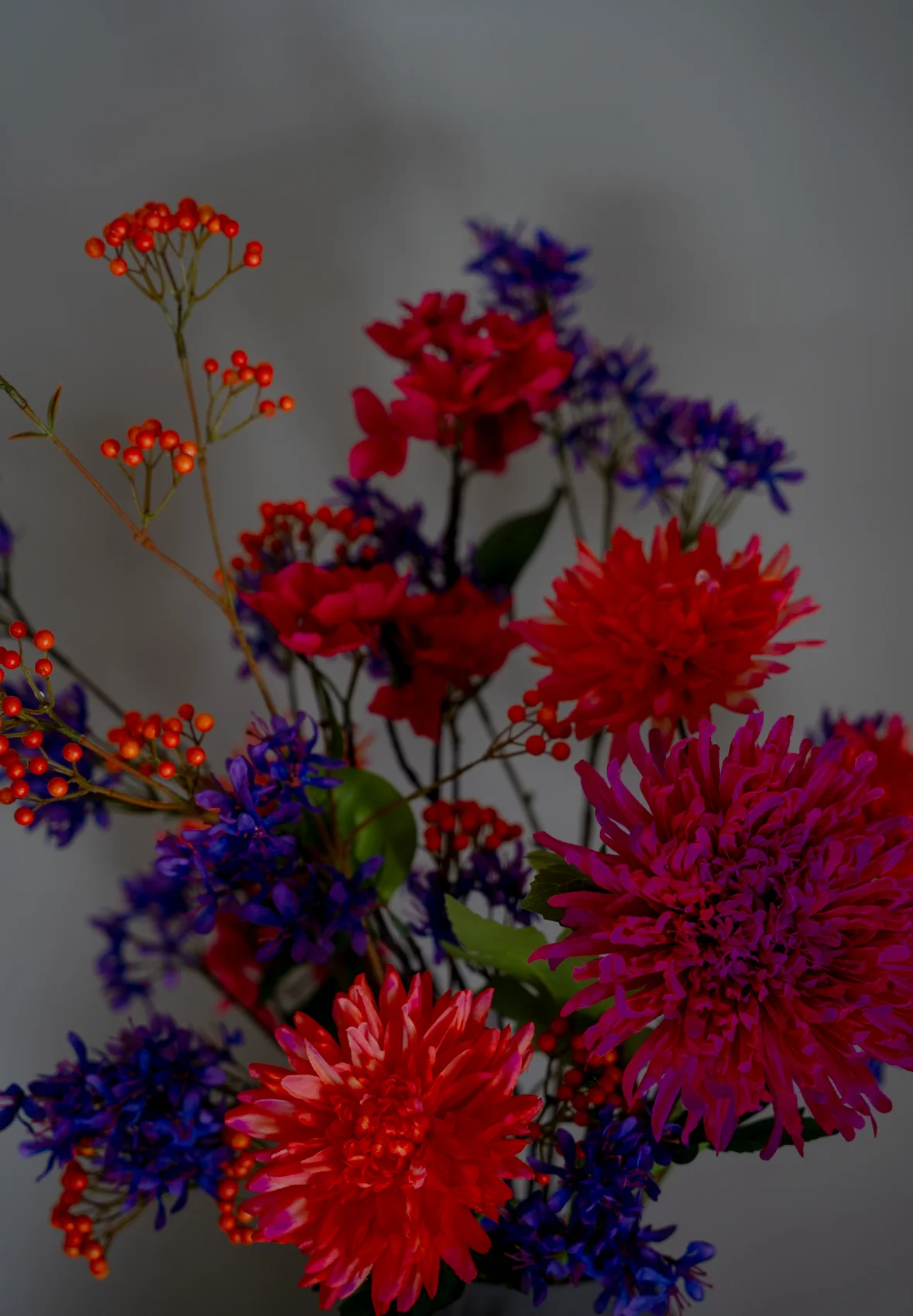 Zijden plukboeket - Afbeelding 3