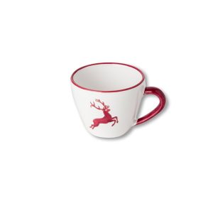 Cappuccinokopje – Hert bordeauxrood – 0,16 ltr