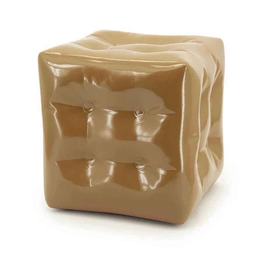 BY-BOO Capti Poef mosterd - Afbeelding 3