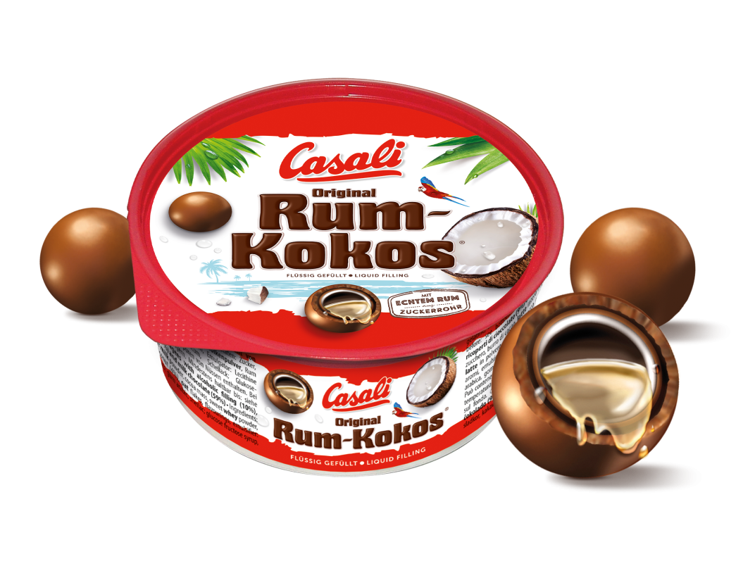 Casali – Rum-kokos ballen – 300 gr - Afbeelding 2