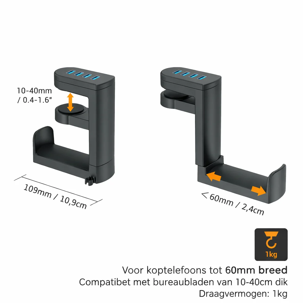 HookHub™ | Opladen, organiseren, ophangen - Afbeelding 7