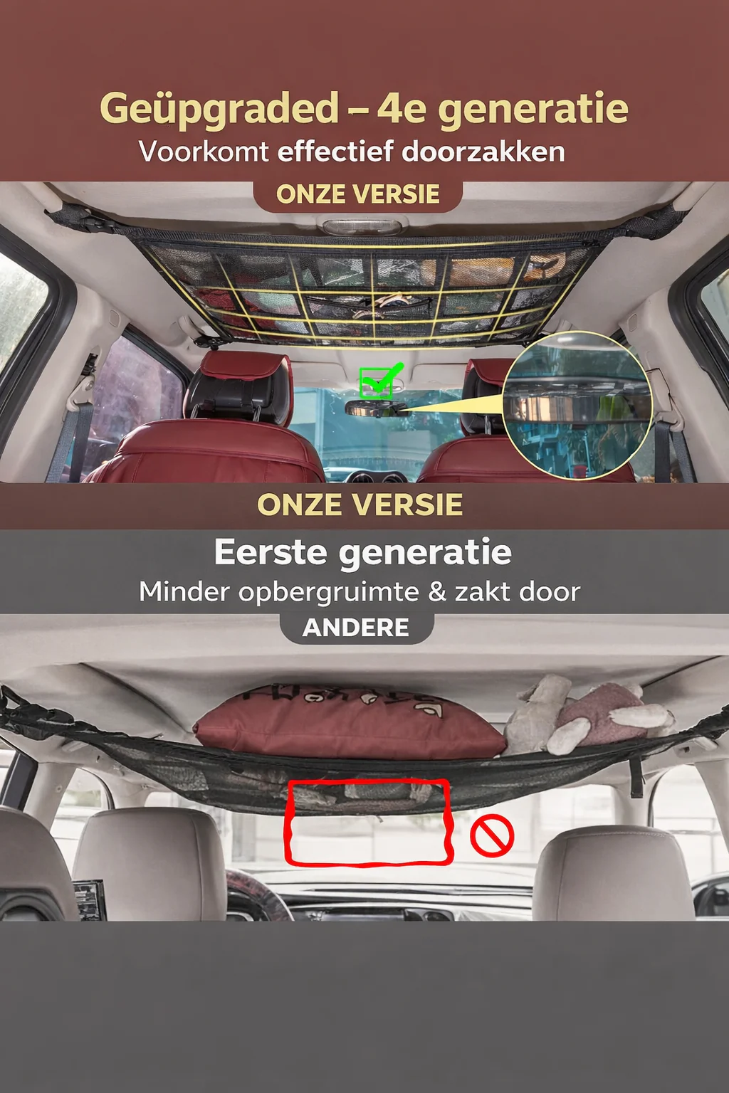 RoofNet™ | Slimme opbergruimte bovenin je auto - Afbeelding 5