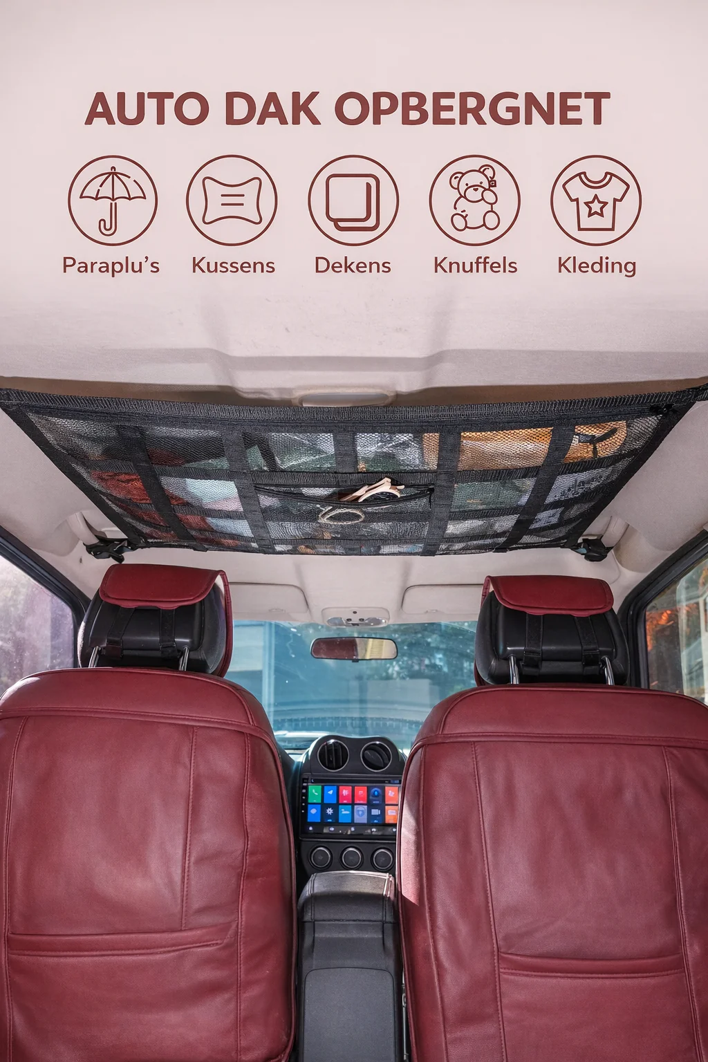 RoofNet™ | Slimme opbergruimte bovenin je auto - Afbeelding 7