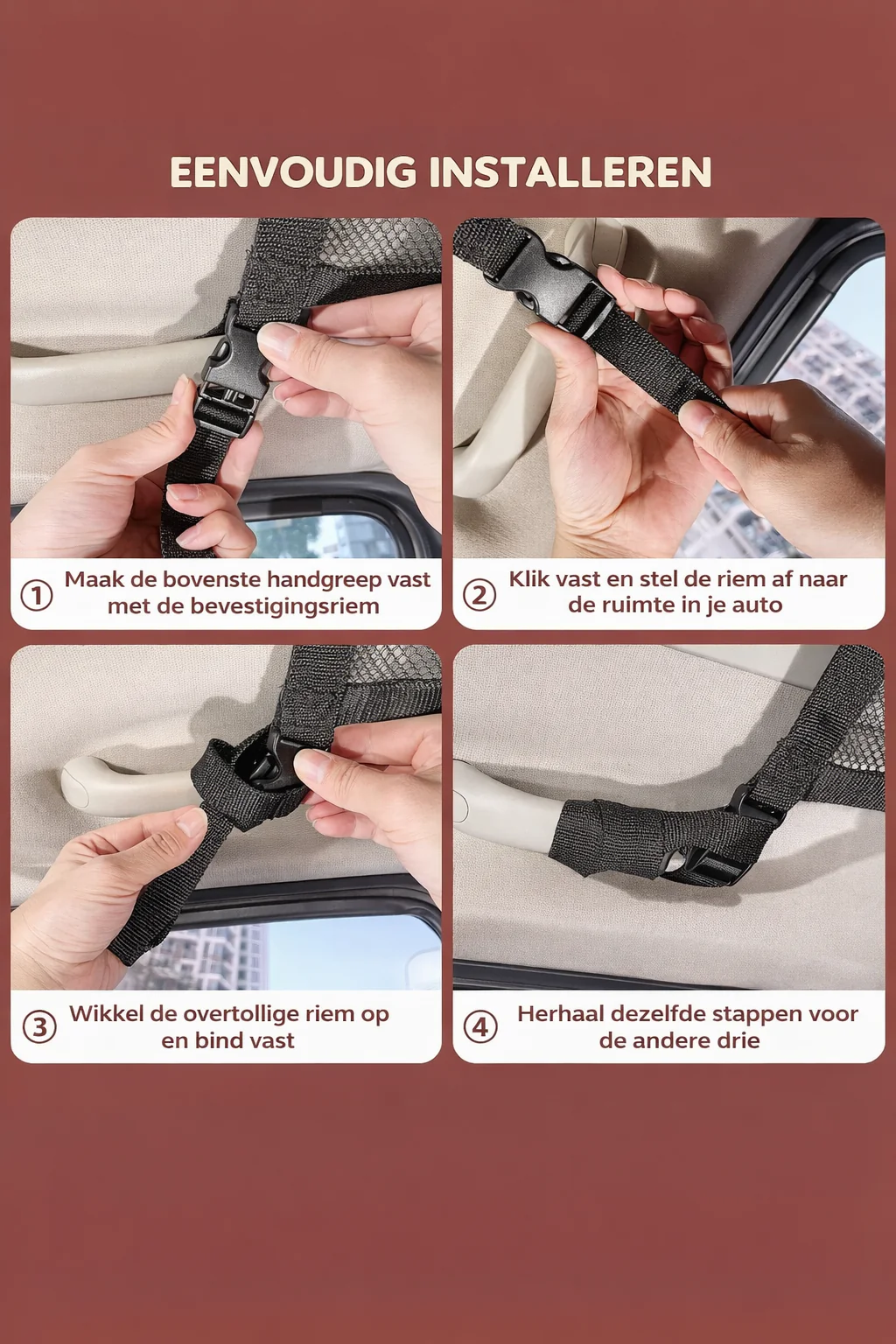 RoofNet™ | Slimme opbergruimte bovenin je auto - Afbeelding 8