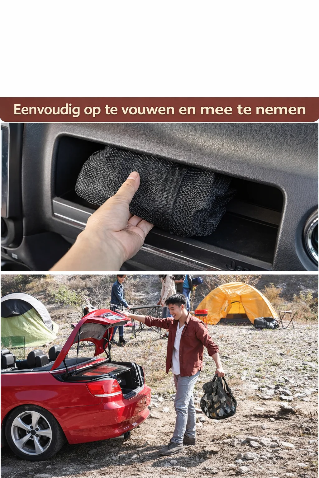 RoofNet™ | Slimme opbergruimte bovenin je auto - Afbeelding 9
