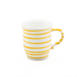 Chocoladebeker – Gevlamd geel – 0,3 ltr