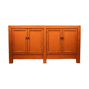 Chinees dressoir oranje Sun