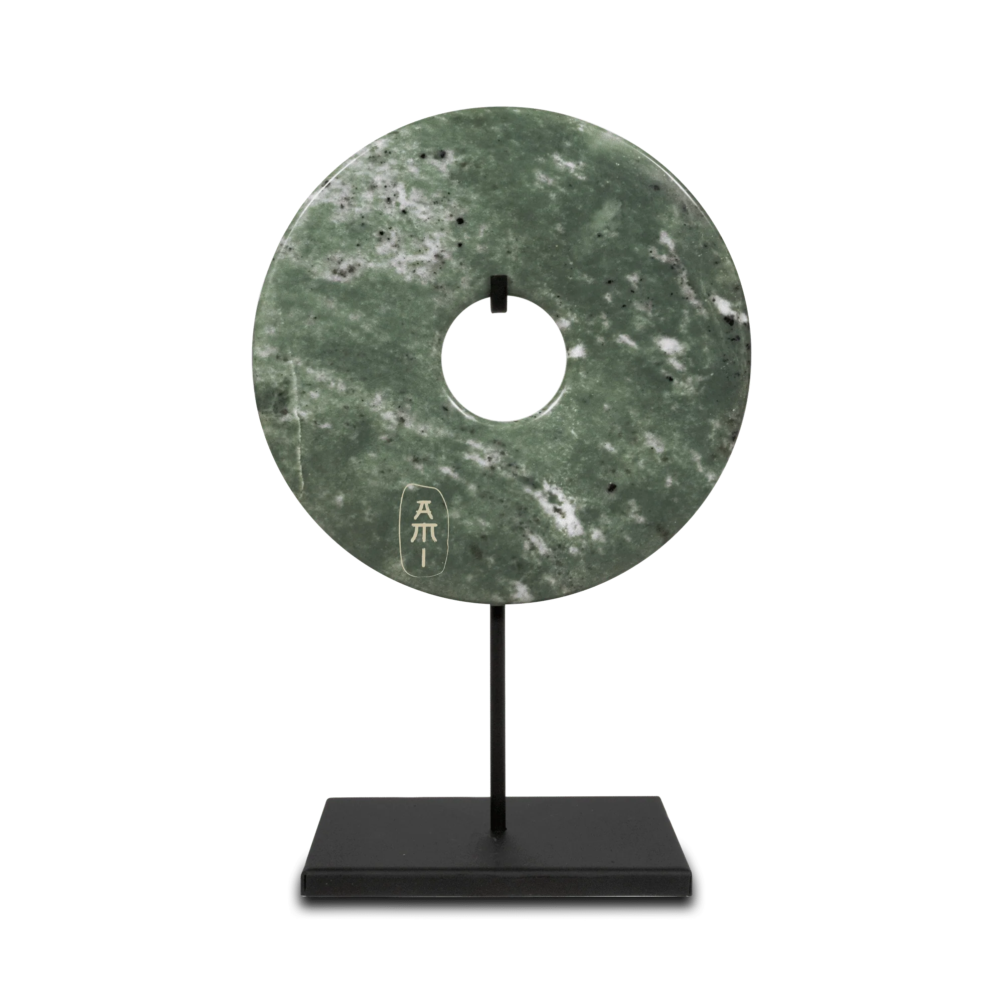 Chinees Jade bi-schijf L - Afbeelding 2