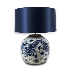 Vintage Chinese  Draken Lampenvoet