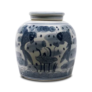 Chinese koi gember pot