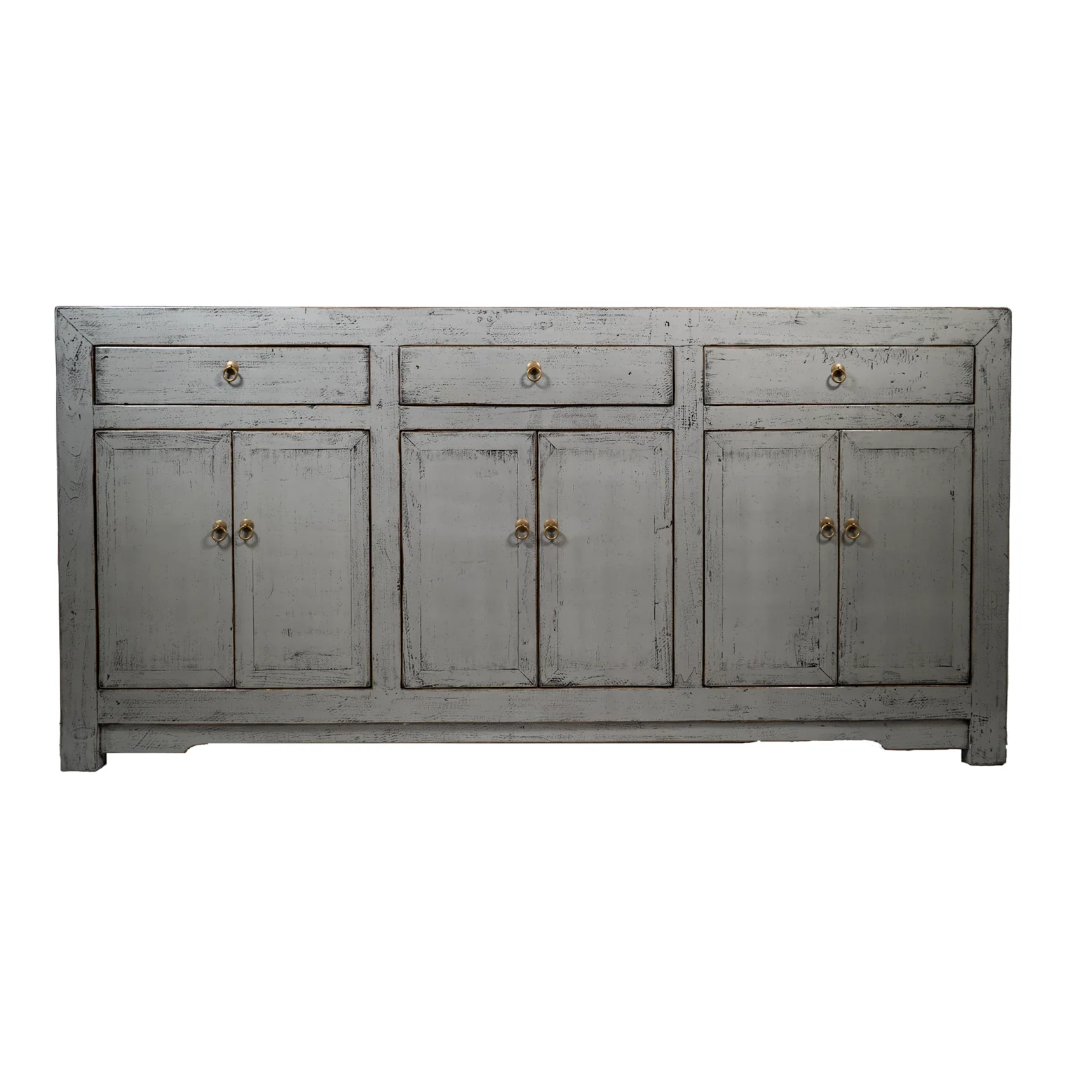 Chinees dressoir grijs vintage - Afbeelding 2