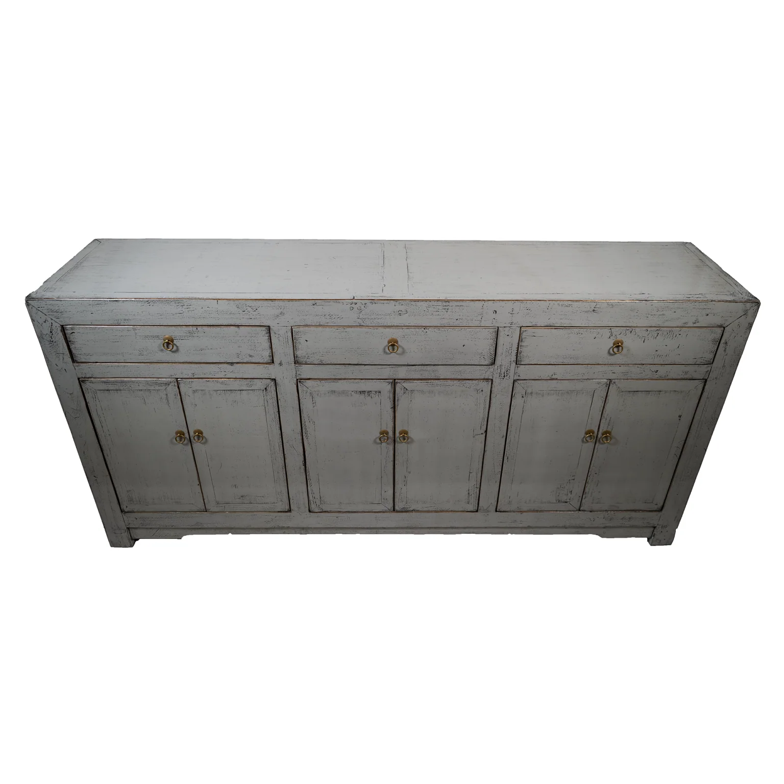 Chinees dressoir grijs vintage - Afbeelding 4