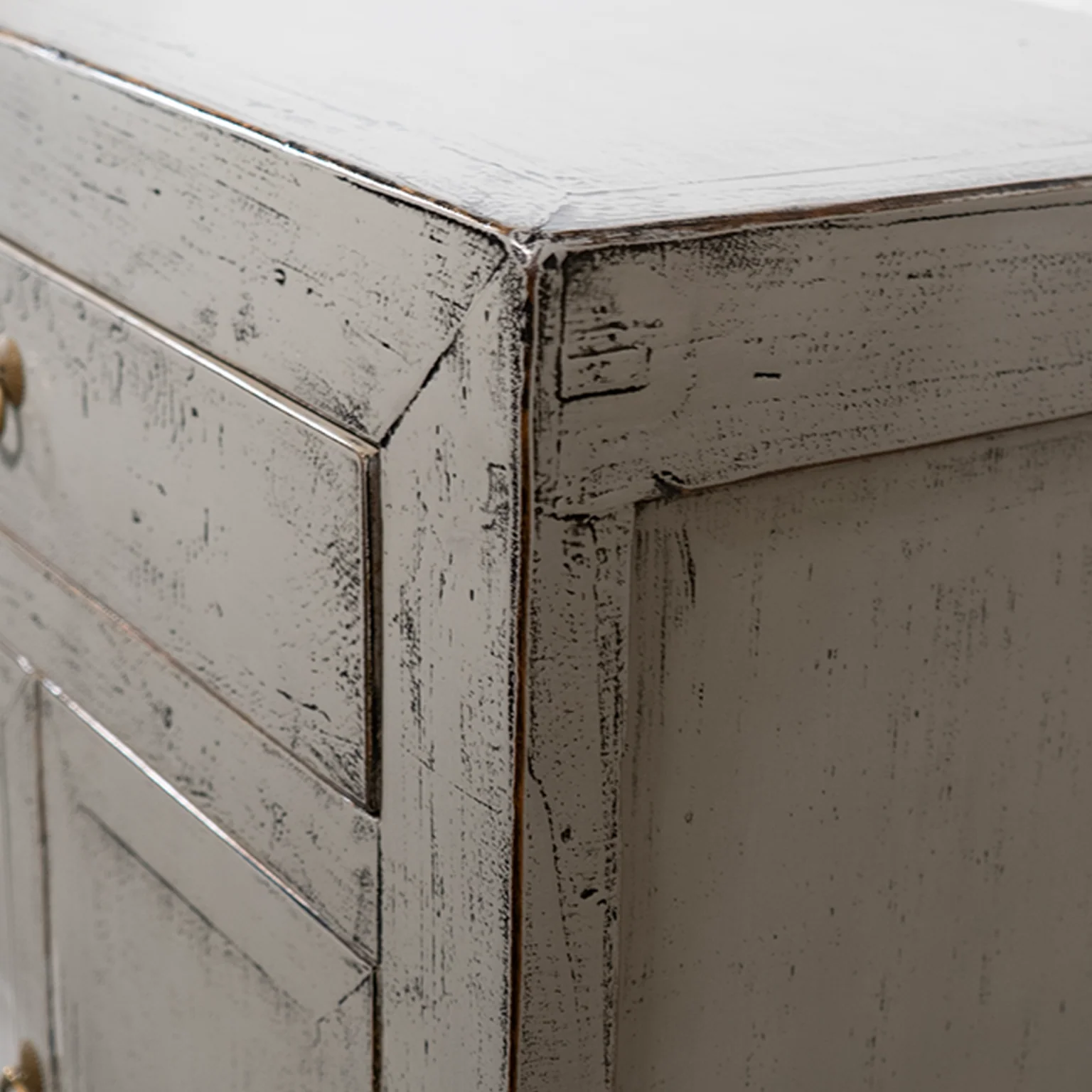 Chinees dressoir grijs vintage - Afbeelding 5