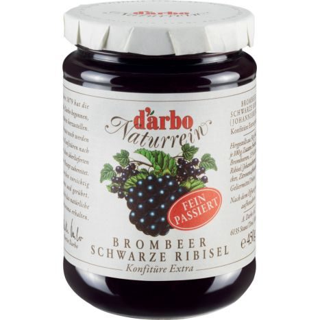 Darbo – Brombeer Konfitüre – 450 gr – Fein passiert - Afbeelding 2