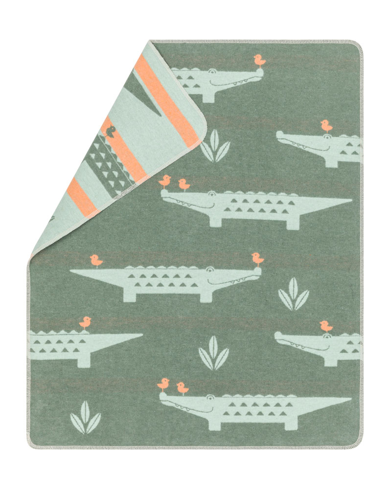 Babydeken krokodil Kroko – 70 x 90 cm