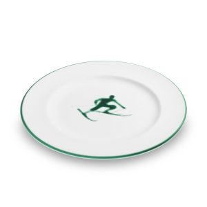 Dessertbord – Toni der Skifahrer groen – 22 cm