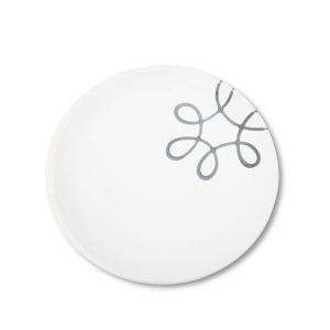 Dessertbord – Puur gevlamd grijs – 20 cm