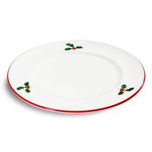 Dessertbord – Winterbes robijnrood – 22 cm