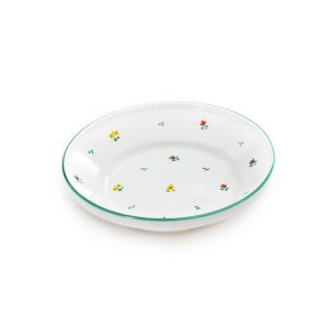 Diepe schaal – Alpenbloemen – 28 cm