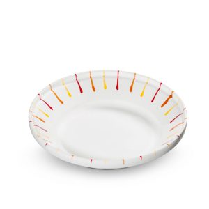 Diepe schaal – Gevlamd Landlust – 28 cm